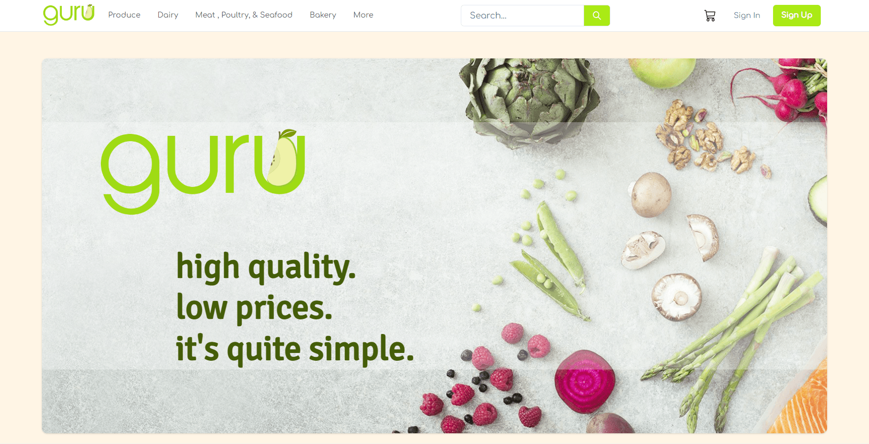 guru - Grocery shop